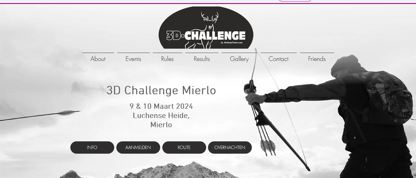 Uitnodiging 3D Challenge Mierlo 2024